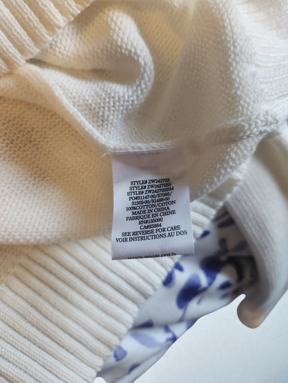 ✨ Z Supply LOCAL Sweater Large NWT Cream Lightweight Graphic ✨ - Picture 11 of 11